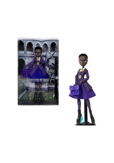 Jdr71 Monster High Koleksiyon - Wednesday Bianca Bebek 001