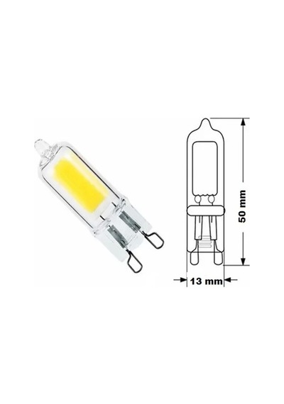 CATA CT-4221 5W G9 220V KAPSÜL AMPUL BEYAZ 10 ADET