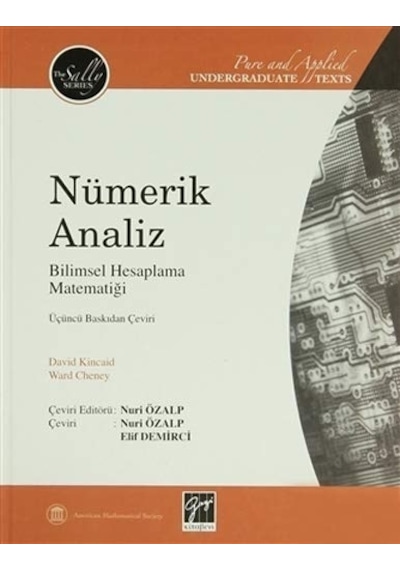 Nümerik Analiz  -  Ward Cheney  -   David Kincaid  -  Gazi Kitabevi