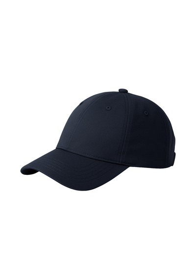Perlotus Unisex Spor Kep Şapka Mikro Polyester Kumaş 6 Parça Ayarlanabilir Metal Tokalı Lacivert