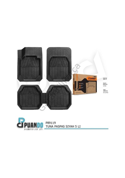 Tuna Paspas Sıyah 5 Lı