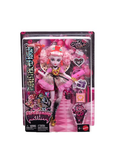 Monster High Pembe Ve Kırmızı Parti Elbisesi Giyen Havalı Doğum Günü Cupid Asteria Bebek Ve Davetiye, Balon, Hedi Genel Monster High Pembe Ve Kırmızı Parti Elbisesi Giyen Havalı Doğum Günü Cupid Asteria Bebek Ve Davetiye, Balon, Hedi Genel