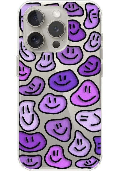 Apple Uyumlu iPhone 11 Pro Şeffaf Kılıf Şeffaf Wallpaper 6 Tasarımlı