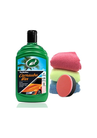 Turtle Wax Carnauba Sıvı Cila Boya Koruyucu 500 Ml Bez