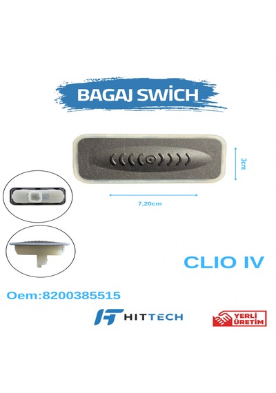 Renault Clio Iv Bagaj Açma Butonu Swich 1 Adet