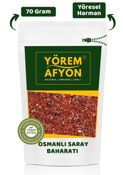 Yörem Afyon Yörelerine Özgü Baharat Harmanı Osmanlı Saray Baharatı 70gr.