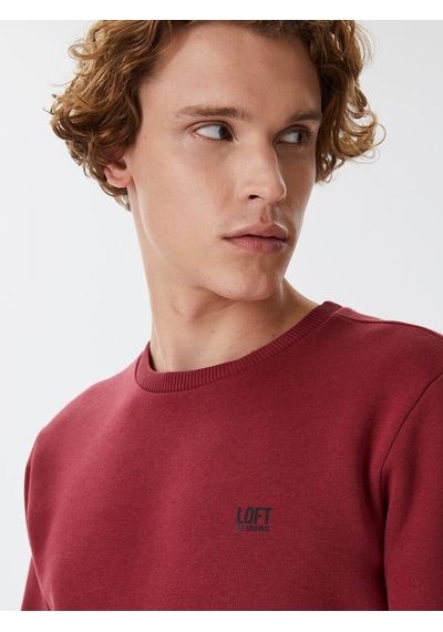 Loft Regular Fit Erkek Sweatshirt Lf2023029 Q1.v1 Magenta