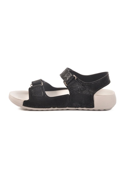 United Colors Of Benetton Siyah Cırtlı Hafif Kız Çocuk Sandalet Bn-1419 F