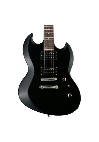 Esp Ltd Lvıper10kıtblk Viper 10 Kit Siyah Elektro Gitar Sg Tarzı Gövde Güçlü Humbucker