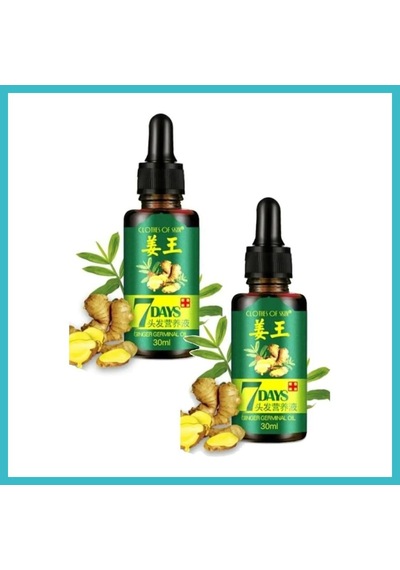 Bezos Süper 7 Days Saç Bakım Serumu 30 Ml / Ginger Germinal Essential 2 Adet Dfnbez
