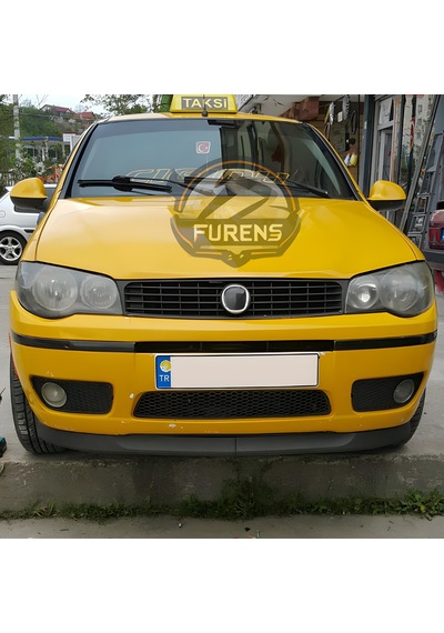 Fiat Albea 2002-2013 Uyumlu H Lip Esnek Ön Lip 2 Parça Karlık Ön Ek Tampon Altı Dill