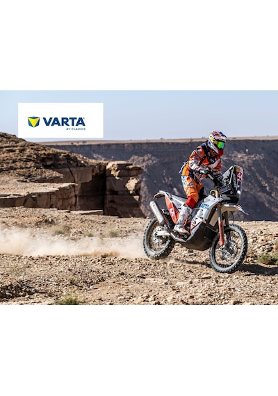 Varta Powersports AGM YTX7A-BS-FA 12 V 6 Ah Motosiklet Aküsü