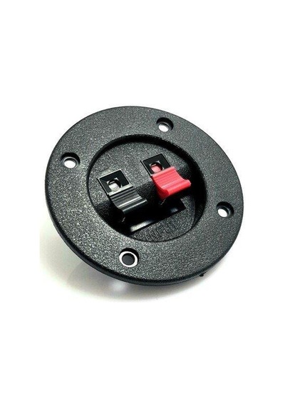 Electroon Ikili Hoparlör Terminali Yuvarlak 65Mm -10Adet