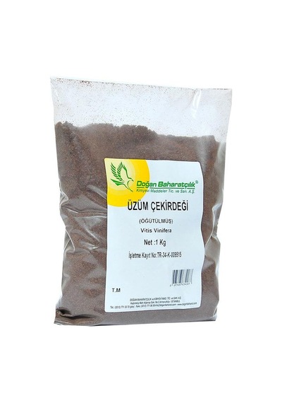 Doğan Baharatçılık Üzüm Çekirdeği Toz 1 KG