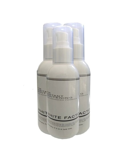 White Factor For Instant Whitening 3 Adet Krem Ile Masaj Yağı