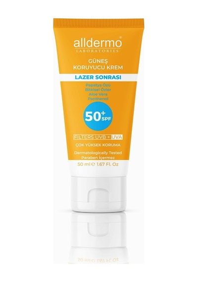 Alldermo Lazer Epilasyon Sonrası Cilt Kremi 50 ML