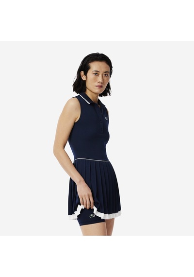 Lacoste Kadın Tenis Elbisesi Ef8582-hıd Lacivert
