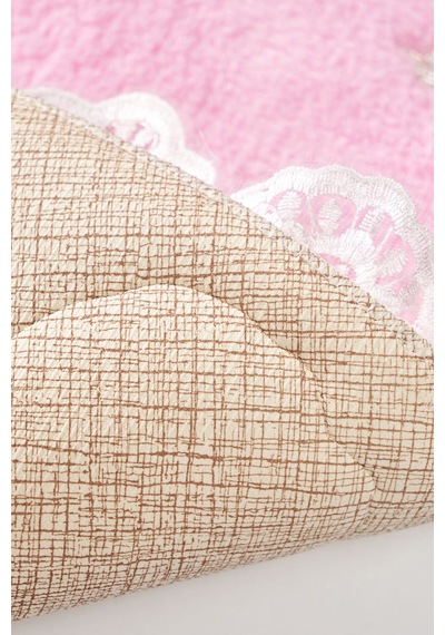Zara Oval 2 Parça Banyo Takımı Pembe