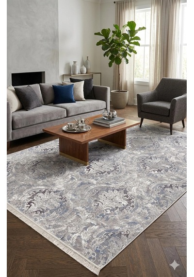 Efsane Halı 160x230 Esmira Koleksiyonu 31891-095 Gri