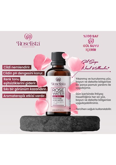 Roselista Gül Suyu  200 ML