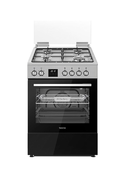 Tecna TF 723WXR Turbo Fanlı 3 Gözü Gaz+1 Gözü Wok Ocaklı Tam Boy Fırın