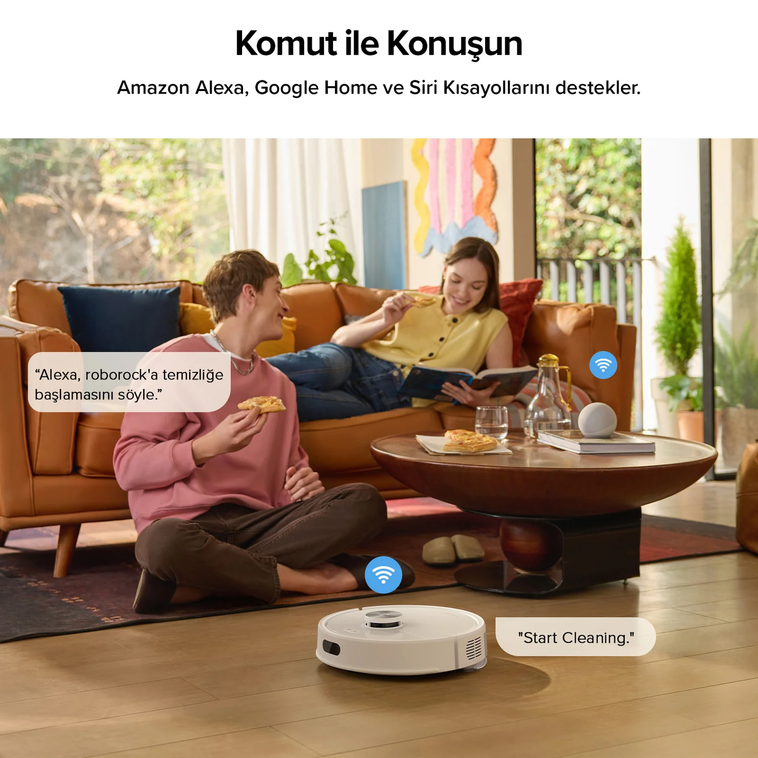 Roborock Q8 Plus Akıllı Robot Robot Süpürge Beyaz