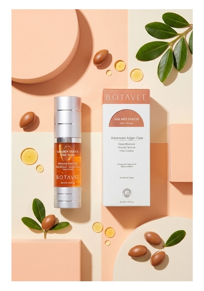 Botavee Besleyici Ve Onarıcı Saç Serumu - Parlaklık Veren, Elektriklenme Karşıtı Ve Kolay Tarama Desteği - 30 Ml