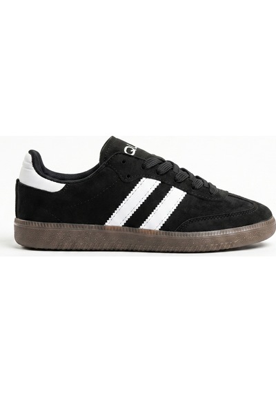 V.S.H Velvet Kadın Siyah Süet Kadın Retro Spor Ayakkabı Te02-2442