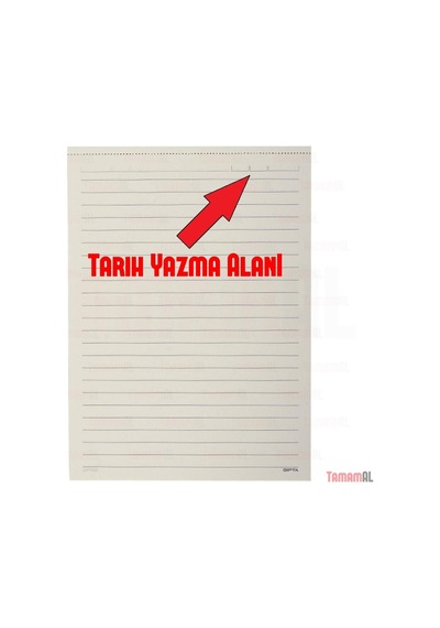 Gıpta 113514 Blok. 17x24 Envıro Spiralli Sert 100 Yaprak Çizgili2347