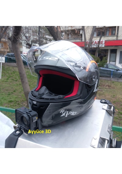 Ayyüce 3d, Ls'2 Rapid Kasklar İçin Aksiyon Kamera Bağlantı Aparat
