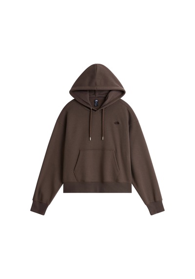 The North Face W Tnf Essentıal Sımple Dome Boxy Os Hood Kadın Sweatshirt Nf0a8hbx1oı1 Kahverengi
