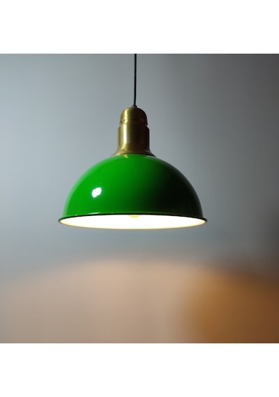 Mylights Banker Metal Yeşil Sakıt Avize En 40 Cm