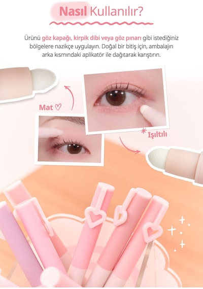 Topaklanma Yapmadan Kolayca Uygulanan Kalem Far Perıpera Mood In Shade Eye Stick M01 Lazy Peach M01 Lazy Peach