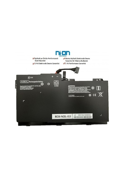 Nion Hp Zbook 17 G3-v8h05us,hp Zbook 17 G3-v8h55us Uyumlu Notebook Batarya Pil Aı06xl