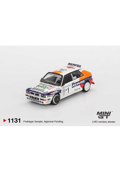 Mini Gt 1/64 1131 Lancia Delta Hf Integrale Evoluzione 1 1993 Rallye Monte-carlo
