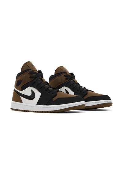 Nike Air Jordan 1 Mid Olive Toe Wmns Dv0427-301 Juststep Çokrenkli