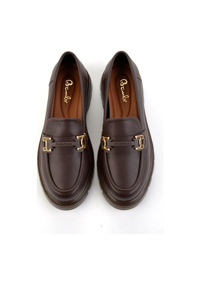 Kahve Kadın Loafer Ayakkabı K01179828109 Kahve