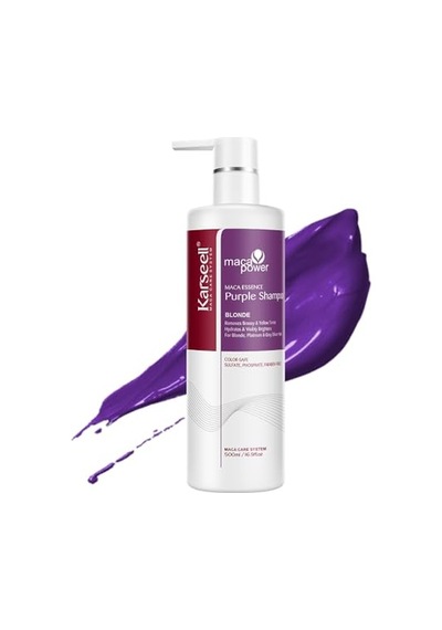 Özlü Blonde Turunculaşma Karşıtı Purple Mor Şampuan 500 Ml Beyaz