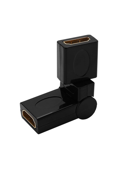 360 Derece Ayarlanabilir HDMI Dişi - Dişi Adaptör