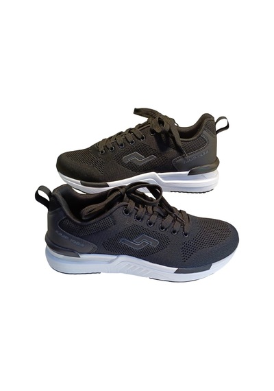 Jump 32414 Erkek Sneaker Spor Ayakkabı Siyah / Beyaz Beyaz