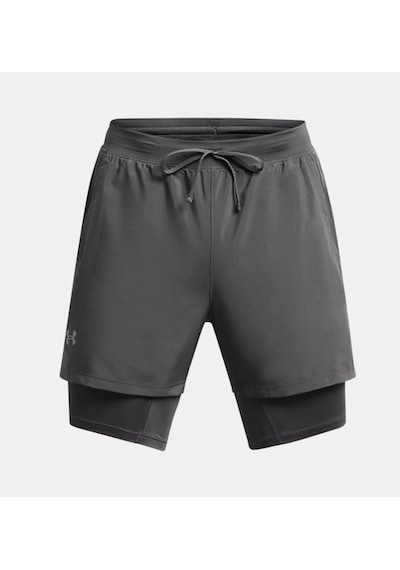 Under Armour Ua Launch 5 2-ın-1 Shorts Erkek Taytlı Şort 1382640 1382640 025 025
