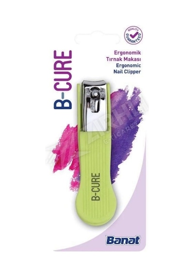 5 Adet Banat B-cure Ergonomik Tırnak Makası