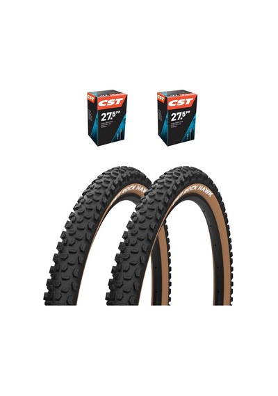Bike Sky Rock Hawk Amber Yanak 27.5 X 2.25 Mtb Bisiklet Lastik Seti 2iç + 2dış