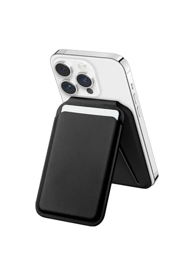 Xmlbayiciniz Mag-safe Standlı Manyetik Cüzdan İphone 17/16/15/14/13/12 Serileri İle Uyumlu, Güçlü Mıknatıslı Kartlık, Rfıd K Genel