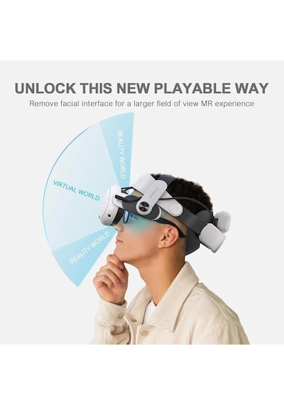 Bobovr M3 Pro Pil Paketi Ve Baş Kayışı - Quest 3s İçin Sadece Aksesuar