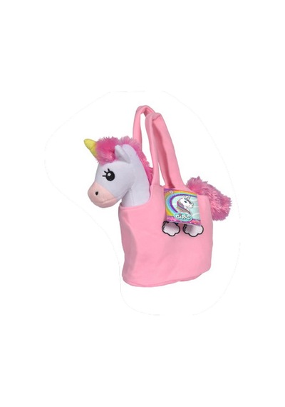 Çanta Unicornlu Peluş Smb-105560064 Açık Bej