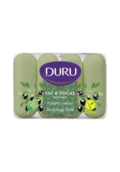 Duru Saf&dogal Zeytinyağlı Sabun, 70 Gramx4