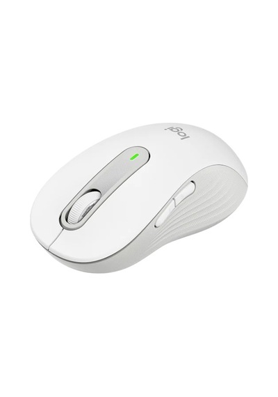 Logıtech 910-006238, M650l Signature, Beyaz, Sağ El, Usb Nano 2,4g Kablosuz,4000dpi, Optik, 5 Tuşlu, 24ay Pil Ömrü, Sessiz Mouse