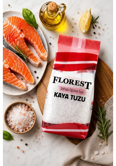 Sofrada Öğütme Kaya Tuzu 2 X 500 G İri Taneli Beyaz Kaya Tuzu - 934155703