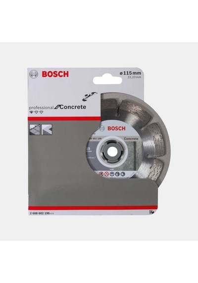 Bosch Elmas Disk 115 Mm Standart For Concrete